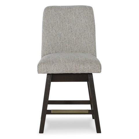  Signature Design by Ashley Burkhaus D984-124 Upholstered Swivel Barstool IMAGE 2