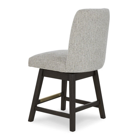  Signature Design by Ashley Burkhaus D984-124 Upholstered Swivel Barstool IMAGE 4