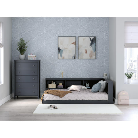  Signature Design by Ashley Simmenfort EB1528B4 Full Bookcase Storage Bed IMAGE 9