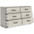  Signature Design by Ashley Shawburn EB4123-231 Six Drawer Dresser IMAGE 2