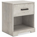 Signature Design by Ashley Shawburn EB4123-291 One Drawer Night Stand IMAGE 1