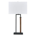  Signature Design by Ashley Voslen L204554 Metal Table Lamp IMAGE 1