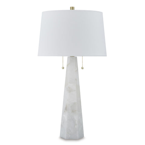  Signature Design by Ashley Laurellen L429064 Alabaster Table Lamp IMAGE 1