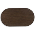  Signature Design by Ashley Korestone T689-0 Oval Cocktail Table IMAGE 4