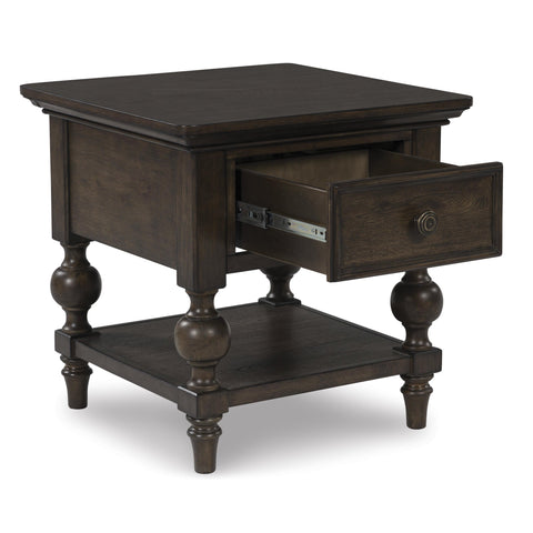  Signature Design by Ashley Veramond T694-2 Square End Table IMAGE 2