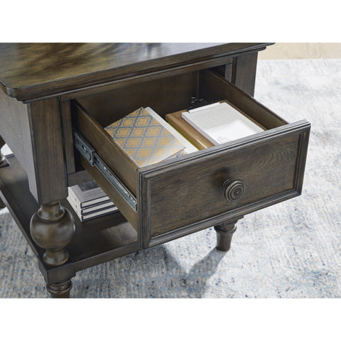  Signature Design by Ashley Veramond T694-2 Square End Table IMAGE 8