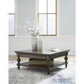  Signature Design by Ashley Veramond T694-8 Square Cocktail Table IMAGE 4