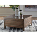  Signature Design by Ashley Moriville T731T1 Lift-top Coffee Table and 2 End Tables IMAGE 2