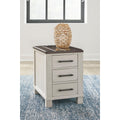  Signature Design by Ashley Darborn T796T1 Lift-top Coffee Table and 2 Chairside End Tables IMAGE 5
