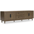  Signature Design by Ashley Roanhowe W769-68 Extra Large TV Stand IMAGE 1