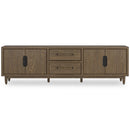  Signature Design by Ashley Roanhowe W769-68 Extra Large TV Stand IMAGE 3