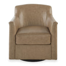 Signature Design by Ashley Bradney Swivel Leather Match Accent Chair A3000323C IMAGE 2