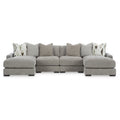  Benchcraft Aslan Court 20305S5 4 pc Sofa Pit Sectional IMAGE 1