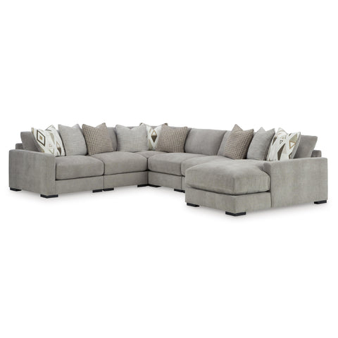  Benchcraft Aslan Court 20305S7 6 pc Sectional with Chaise IMAGE 1