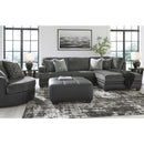 Benchcraft Brixley Pier Leather Look Ottoman 2990608 IMAGE 6