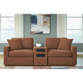  Signature Design by Ashley Modmax 92102S13 3 pc Sectional Loveseat with Audio System IMAGE 3