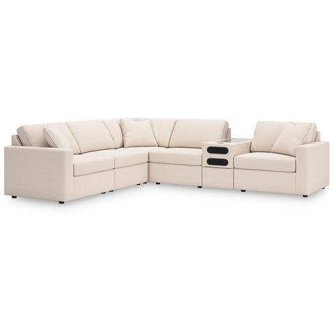  Signature Design by Ashley Modmax 92103S14 6 pc Sectional with Audio System IMAGE 1