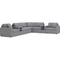 Signature Design by Ashley Modmax 92104S16 8 pc Sectional with Audio System IMAGE 1
