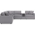  Signature Design by Ashley Modmax 92104S16 8 pc Sectional with Audio System IMAGE 3
