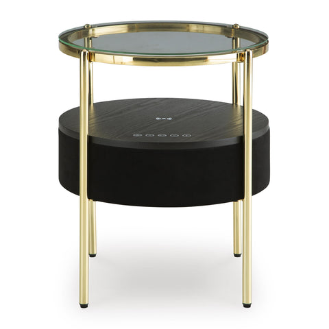  Signature Design by Ashley Nedman A4000669 Accent Table with Speaker IMAGE 2
