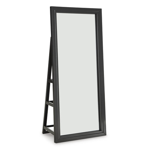  Signature Design by Ashley Evesen A8010384 Floor Standing Mirror with Storage IMAGE 1