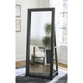  Signature Design by Ashley Evesen A8010384 Floor Standing Mirror with Storage IMAGE 4