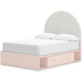  Signature Design by Ashley Wistenpine B1323B13 Full Upholstered Panel Bed with Storage IMAGE 1