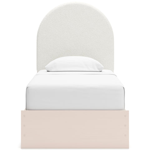  Signature Design by Ashley Wistenpine B1323B14 Twin Upholstered Panel Bed with Storage IMAGE 3