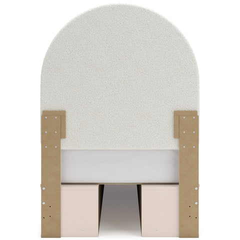  Signature Design by Ashley Wistenpine B1323B14 Twin Upholstered Panel Bed with Storage IMAGE 6