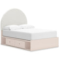  Signature Design by Ashley Wistenpine B1323B15 Full Upholstered Panel Bed with Storage IMAGE 1