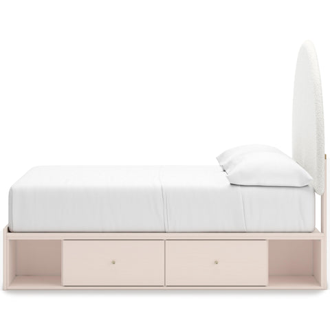  Signature Design by Ashley Wistenpine B1323B15 Full Upholstered Panel Bed with Storage IMAGE 5