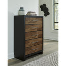 Benchcraft Kraeburn 5-Drawer Chest B496-46 IMAGE 5