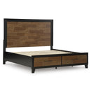 Benchcraft Kraeburn California King Panel Bed with Storage B496-58/B496-56S/B496-194 IMAGE 5