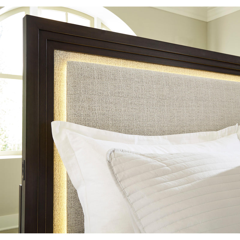 Signature Design by Ashley Neymorton B618-57 Queen Upholstered Panel Headboard IMAGE 2