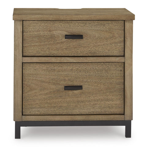  Benchcraft Tomtyn B622-92 Two Drawer Night Stand IMAGE 3