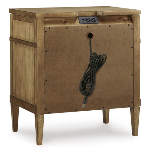  Signature Design by Ashley Sharlance B895-93 Three Drawer Night Stand IMAGE 5