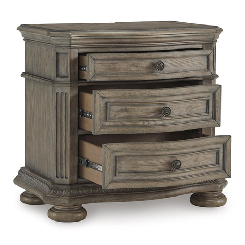  Signature Design by Ashley Ardenfield B944-93 Three Drawer Night Stand IMAGE 2
