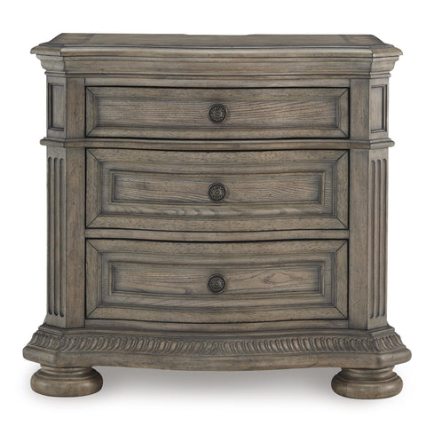 Signature Design by Ashley Ardenfield B944-93 Three Drawer Night Stand IMAGE 3