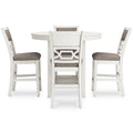  Signature Design by Ashley Erinberg D423-223 Dining Room Counter Table Set IMAGE 2