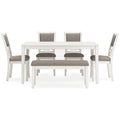  Signature Design by Ashley Erinberg D423-325 Dining Room Table Set IMAGE 2