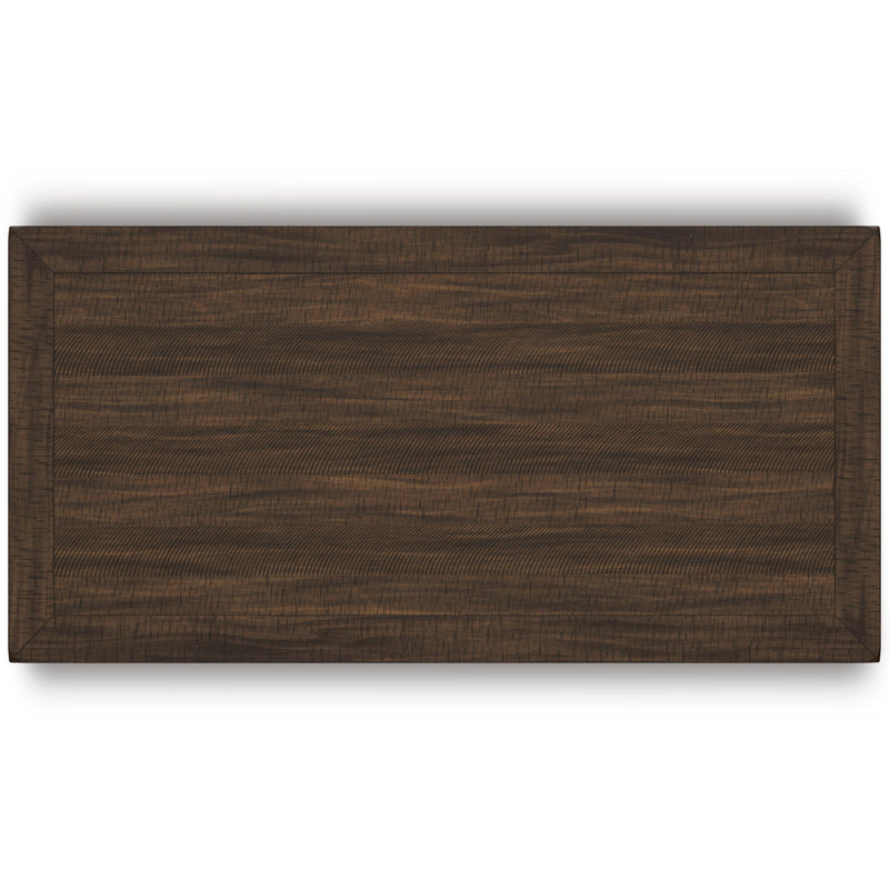 Signature Design by Ashley Valebeck Counter Height Dining Table with Trestle Base D546-33 IMAGE 4