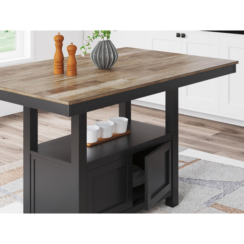 Signature Design by Ashley Wildenauer Counter Height Dining Table with Pedestal Base D634-13 IMAGE 7