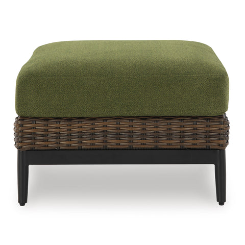  Signature Design by Ashley Horizon Hall P572-814 Ottoman with Cushion IMAGE 2