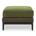  Signature Design by Ashley Horizon Hall P572-814 Ottoman with Cushion IMAGE 3