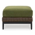  Signature Design by Ashley Horizon Hall P572-814 Ottoman with Cushion IMAGE 3