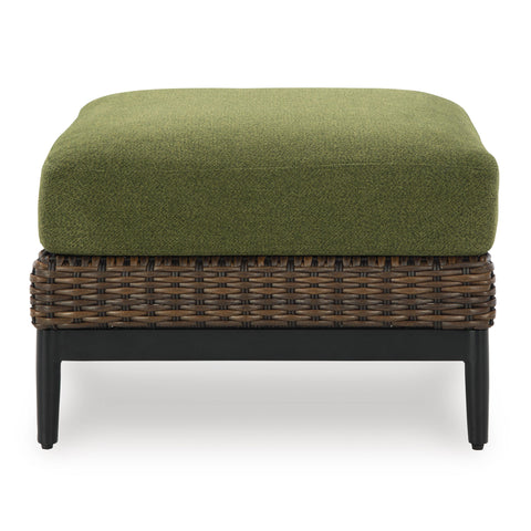  Signature Design by Ashley Horizon Hall P572-814 Ottoman with Cushion IMAGE 3
