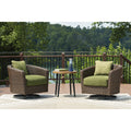  Signature Design by Ashley Horizon Hall P572-821 Swivel Lounge with Cushion IMAGE 7