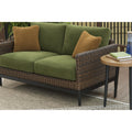  Signature Design by Ashley Horizon Hall P572-835 Loveseat with Cushion IMAGE 6