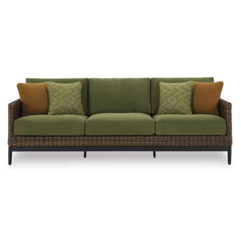  Signature Design by Ashley Horizon Hall P572-838 Sofa with Cushion IMAGE 2