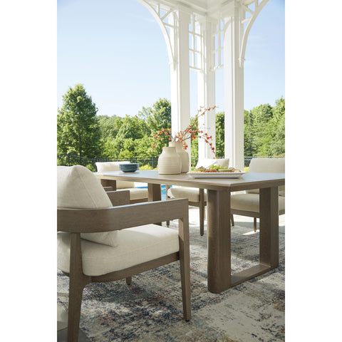  Signature Design by Ashley Serene Bay P671-625 Rectangular Dining Table with Umbrella Option IMAGE 11
